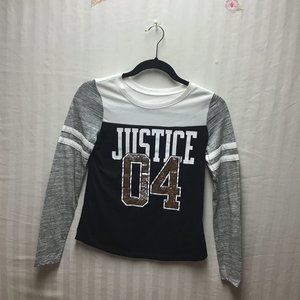 Justice Active girls shirt size 12
